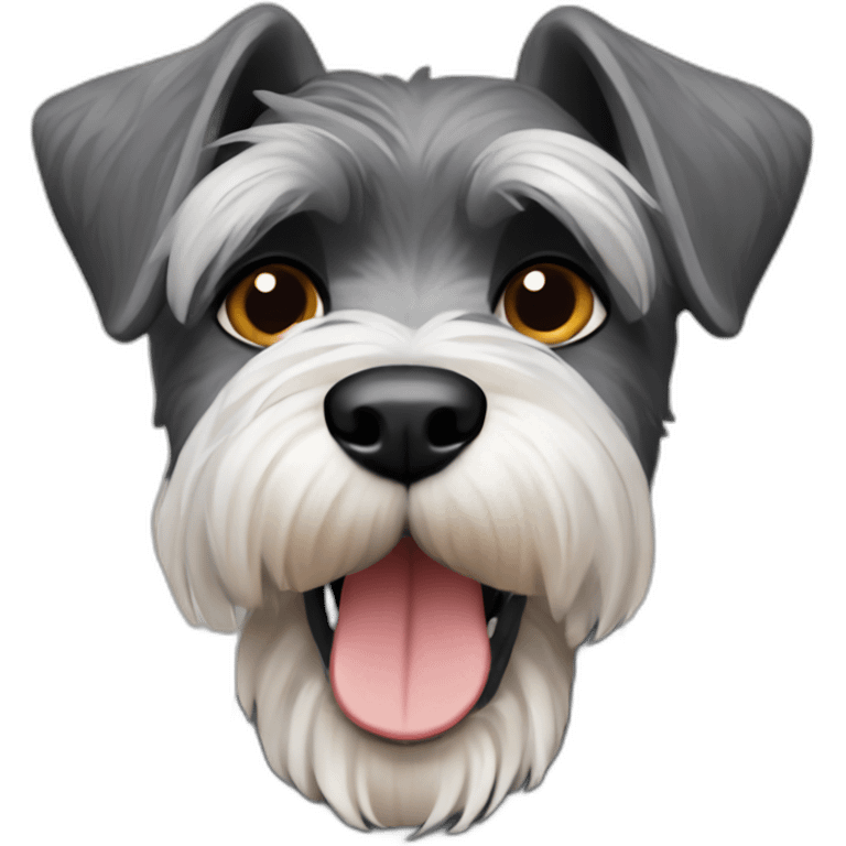 Perro schnauzer emoji