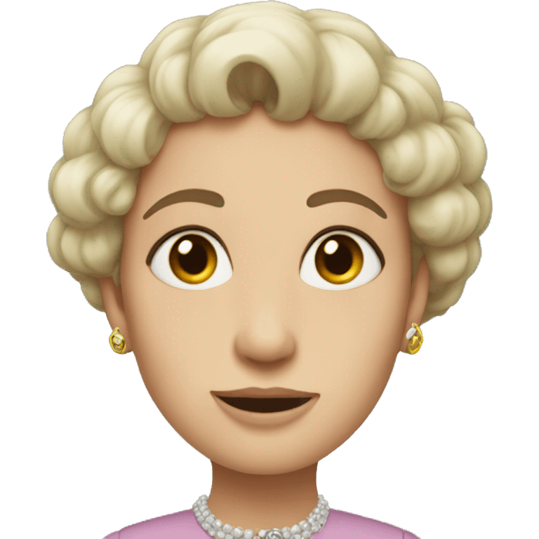 Elizabeth the second emoji