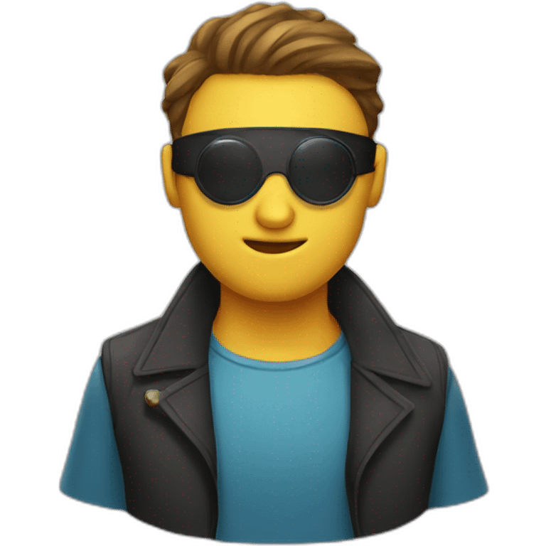 Eye patch guy emoji