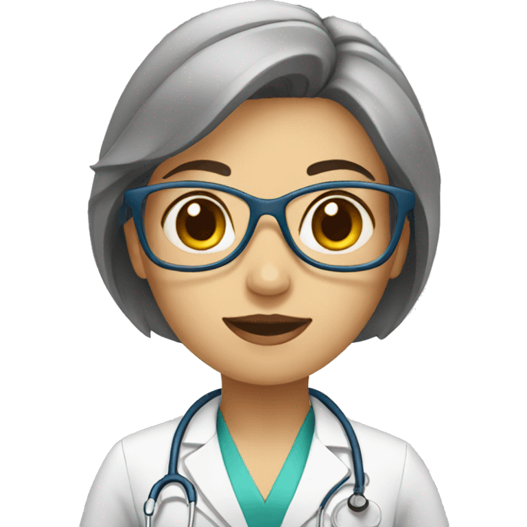 lady doctor emoji