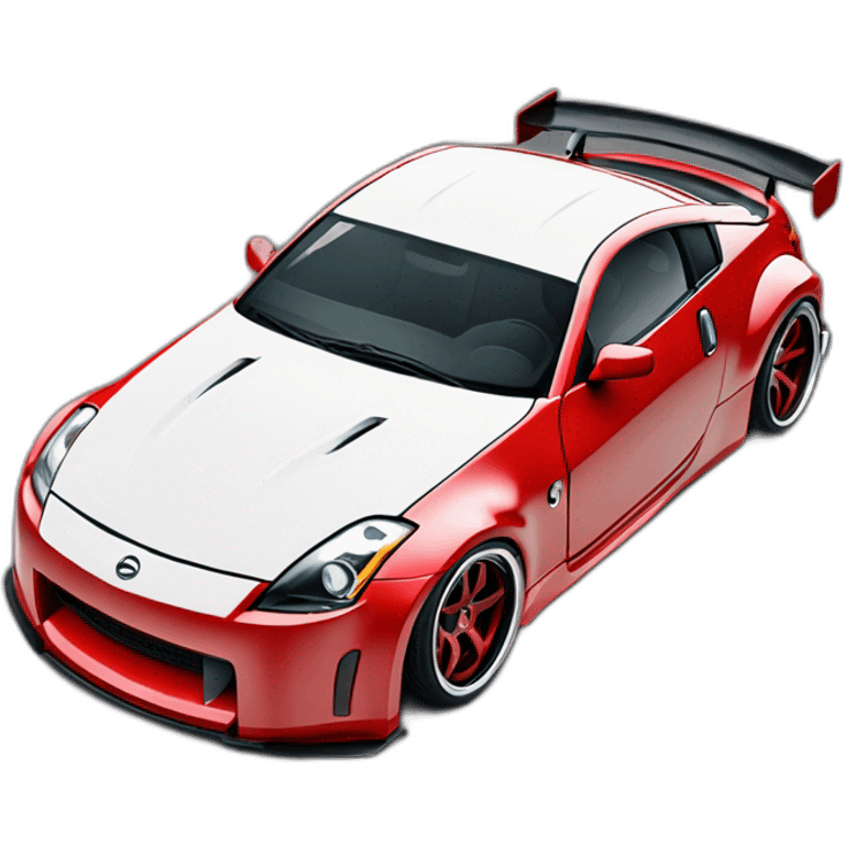 350z drift tuning red emoji