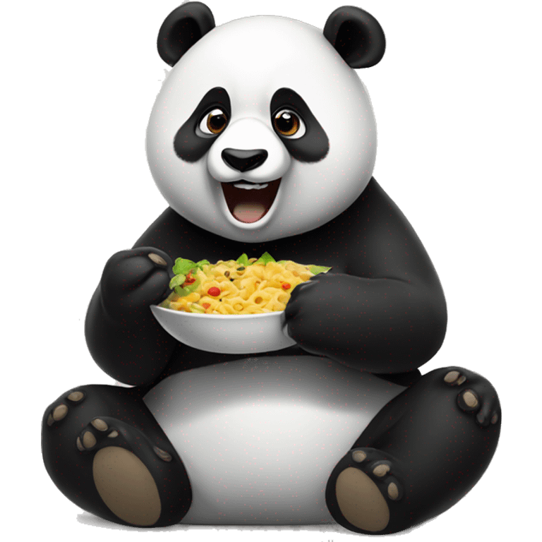 panda eating naf naf emoji