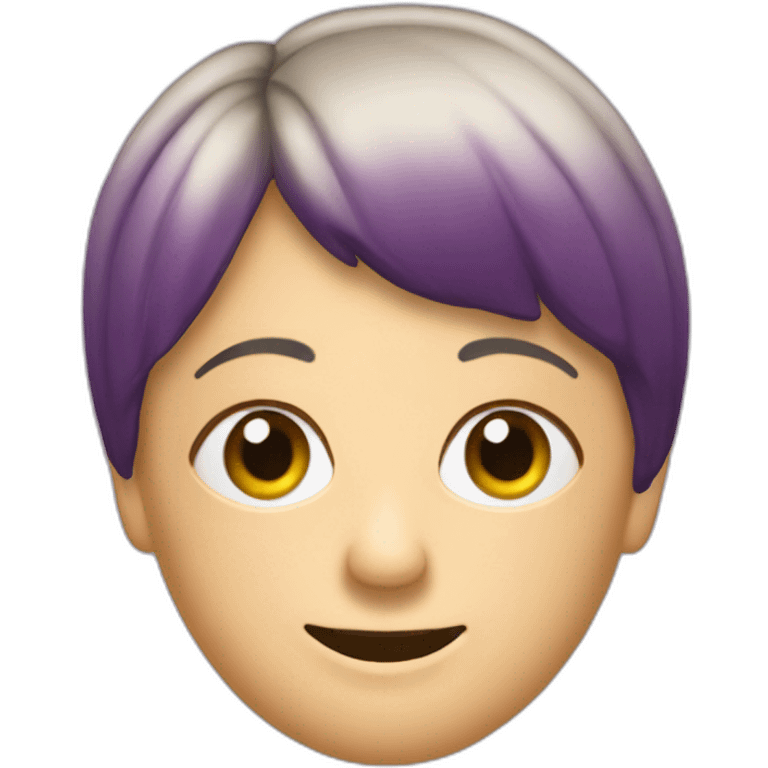 Jill Dando aubergine emoji