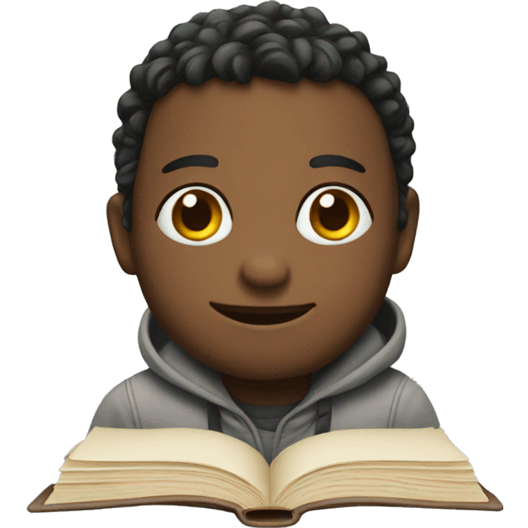 Cute book emoji