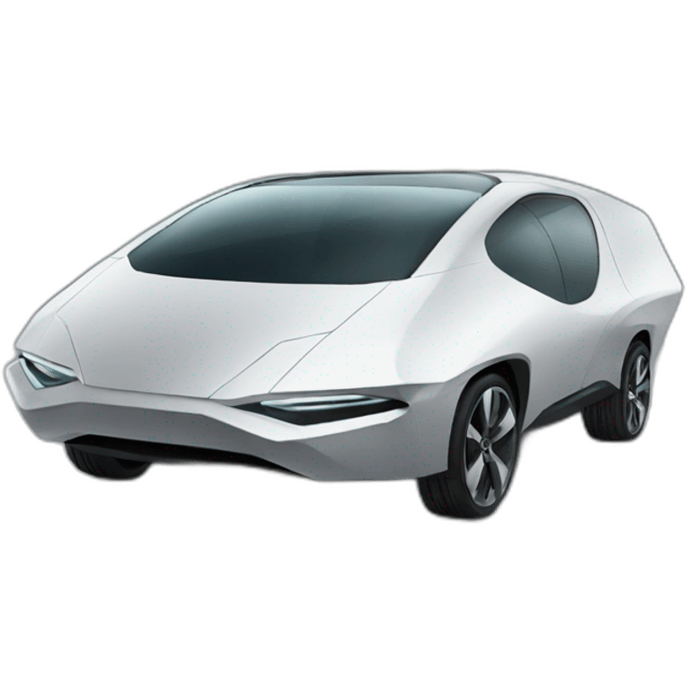 Futuristic car emoji