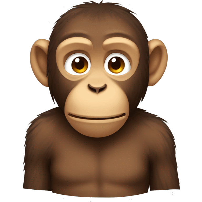 tired  monkey emoji