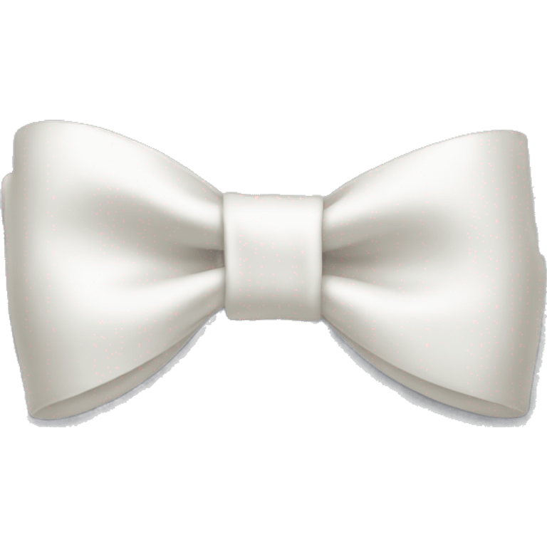 White bow emoji