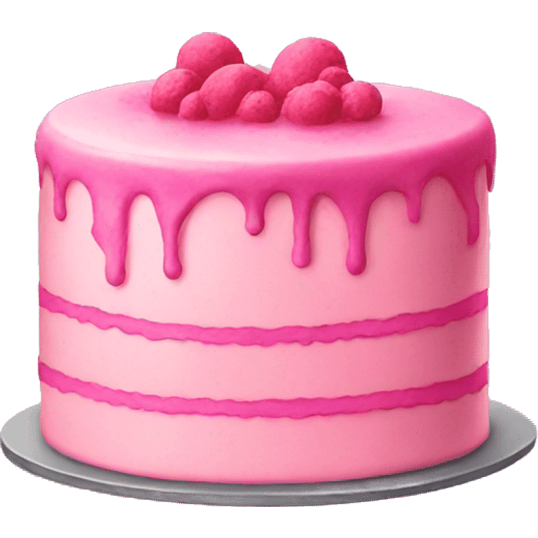 pink cake emoji