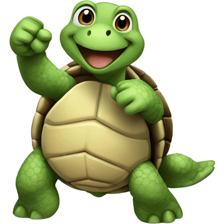 Turtle thumbs up emoji