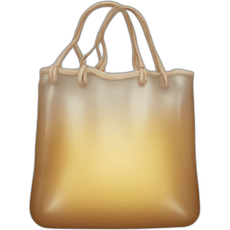 transparent bag emoji