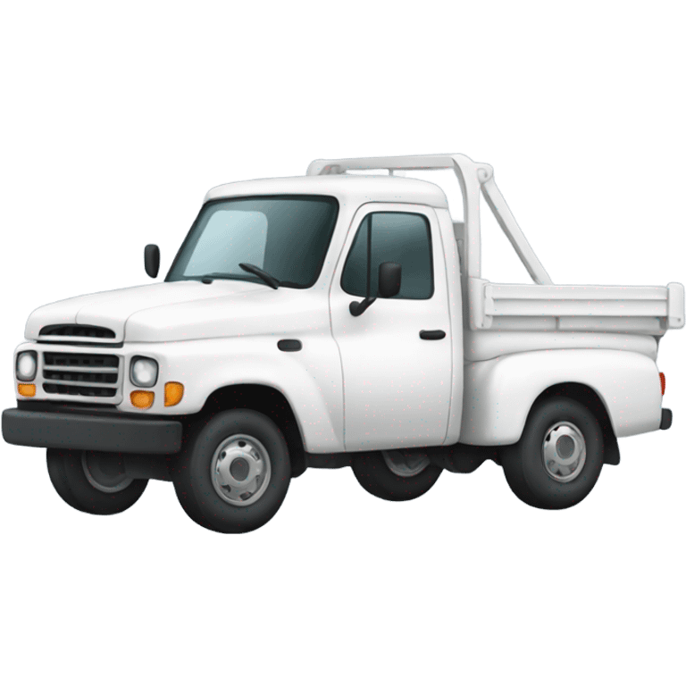 White truck emoji