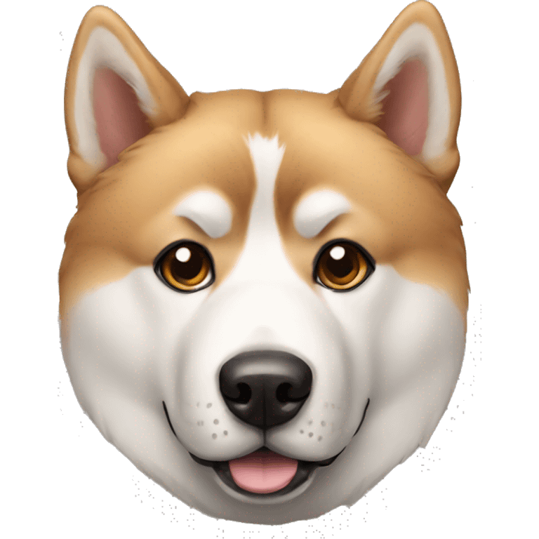 dog akita emoji