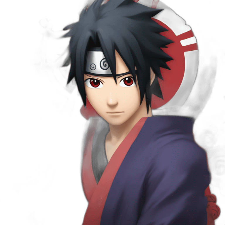 Sasuke Uchiwa sharingan emoji