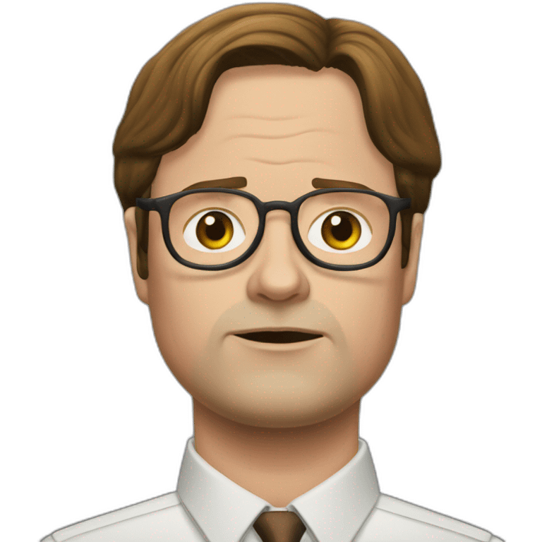 dwight schrute emoji