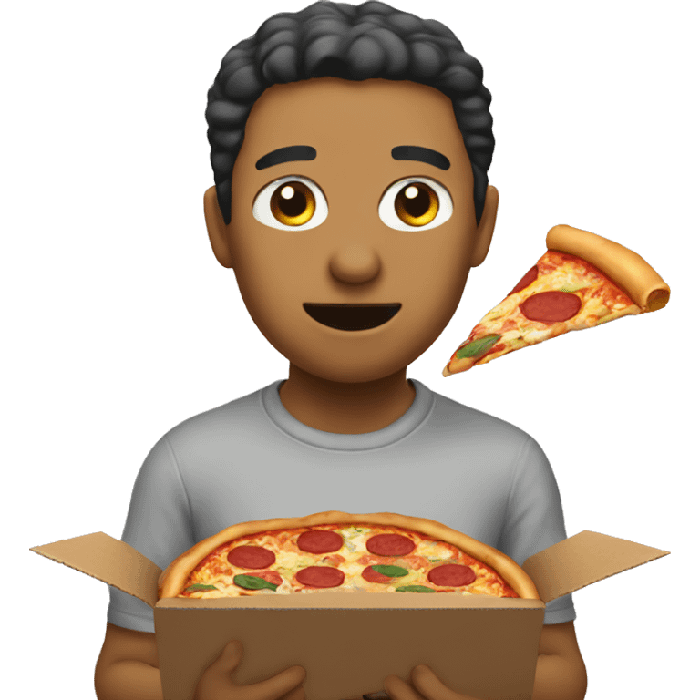 Eat eating pizza  emoji