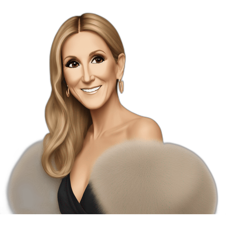 Céline Dion thanking emoji