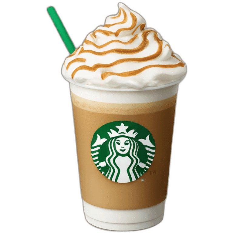 starbucks caramell latte emoji