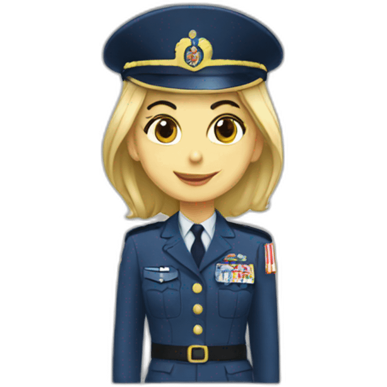 Princess Air military emoji