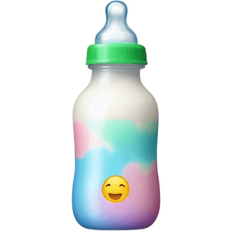  Baby drinking bottle emoji