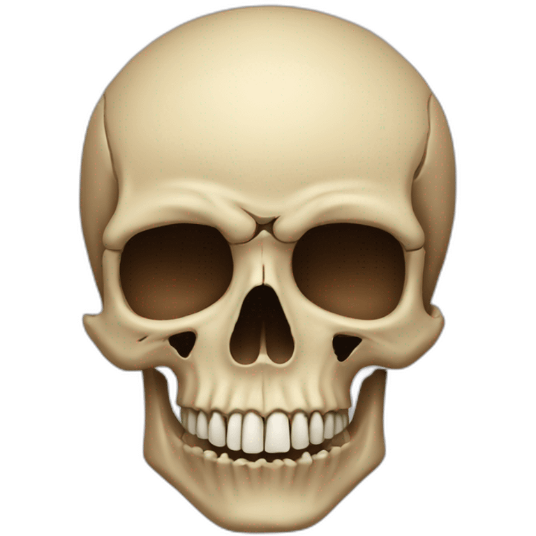 skull with bro  emoji