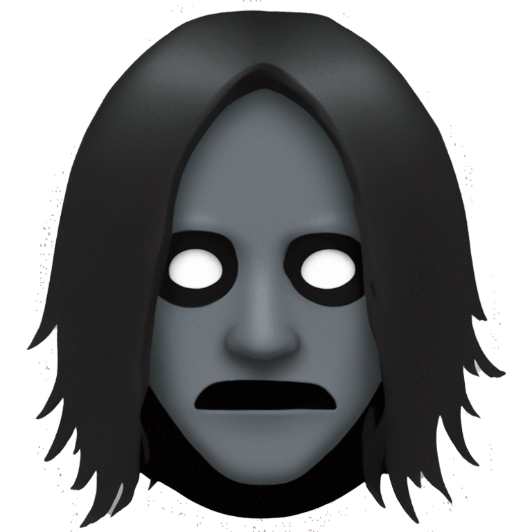 The blackmetal musician Euronymous emoji