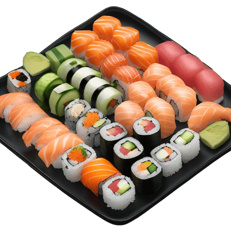 sushi rainbow emoji