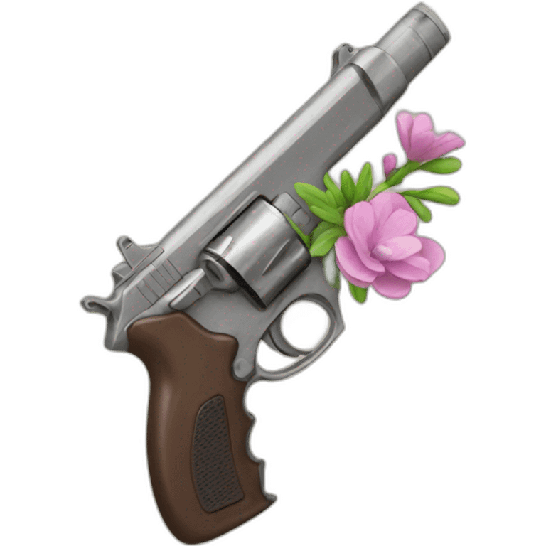 flower-gun emoji