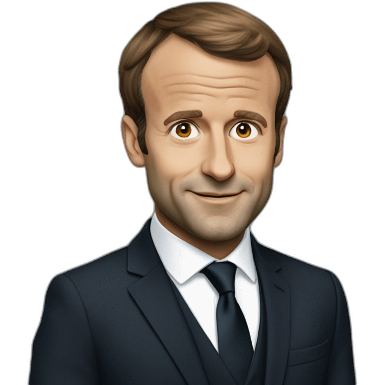 Emmanuel Macron emoji