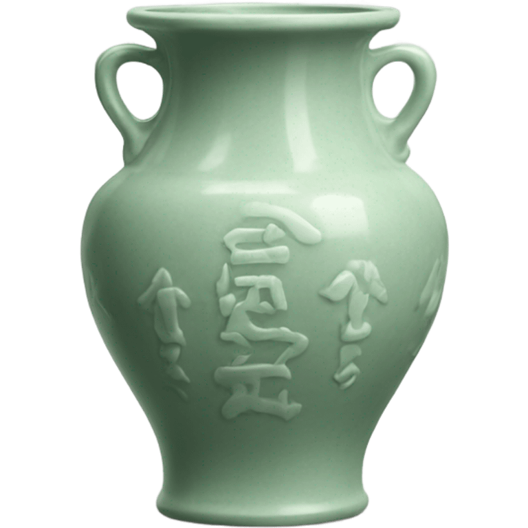 celadon ceramic vase emoji