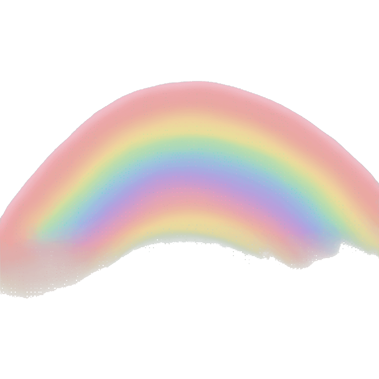 pastel rainbow emoji