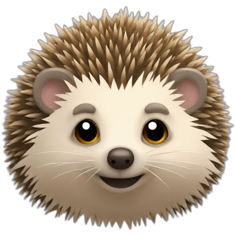 cool hedgehog emoji