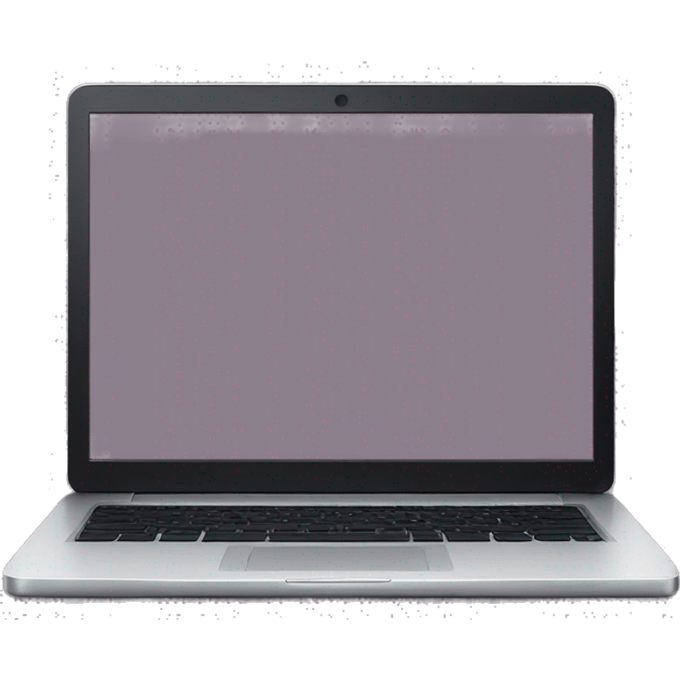 dark mauve laptop screen emoji