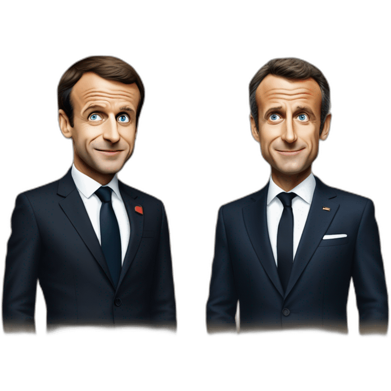 Emmanuel macron et nicolas sarkozy emoji