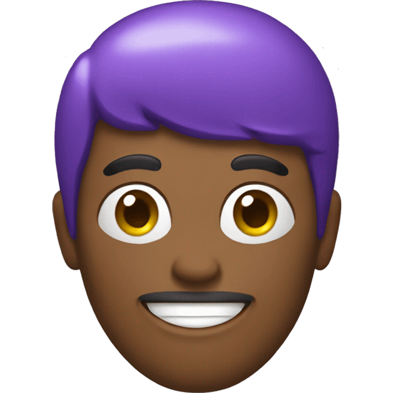 purple smiley emoji emoji