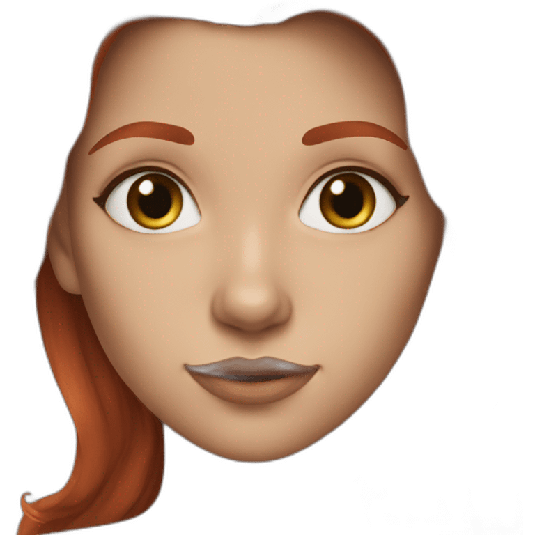 Redhair Sofya emoji