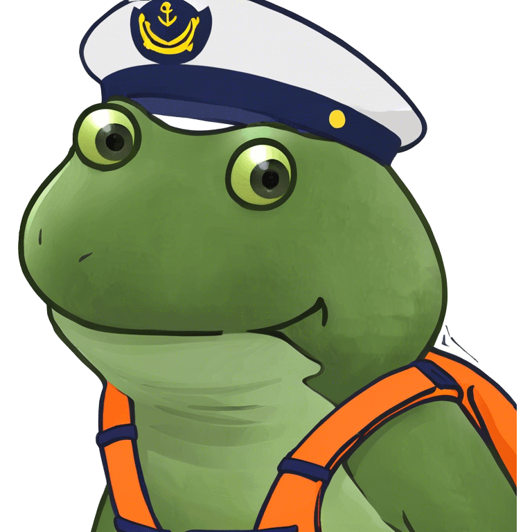 bufo on a ship emoji