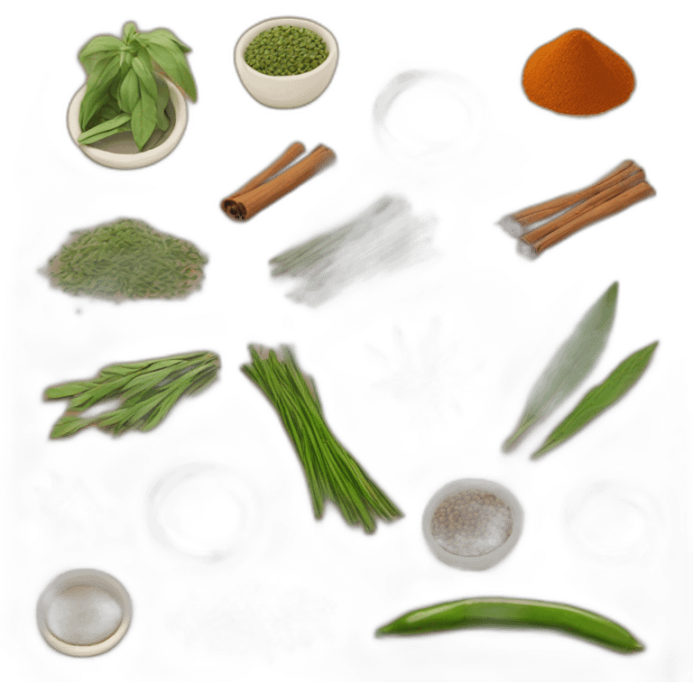 11 spices and herbs emoji