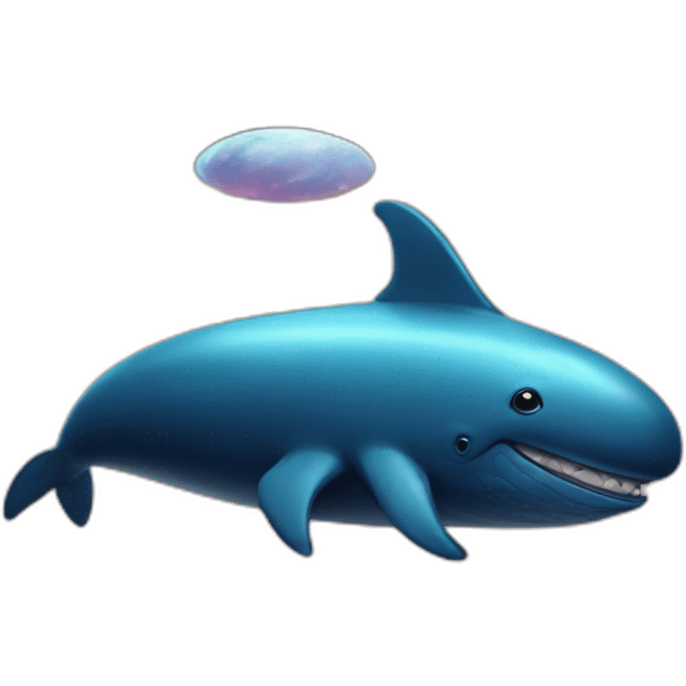 Space whale emoji