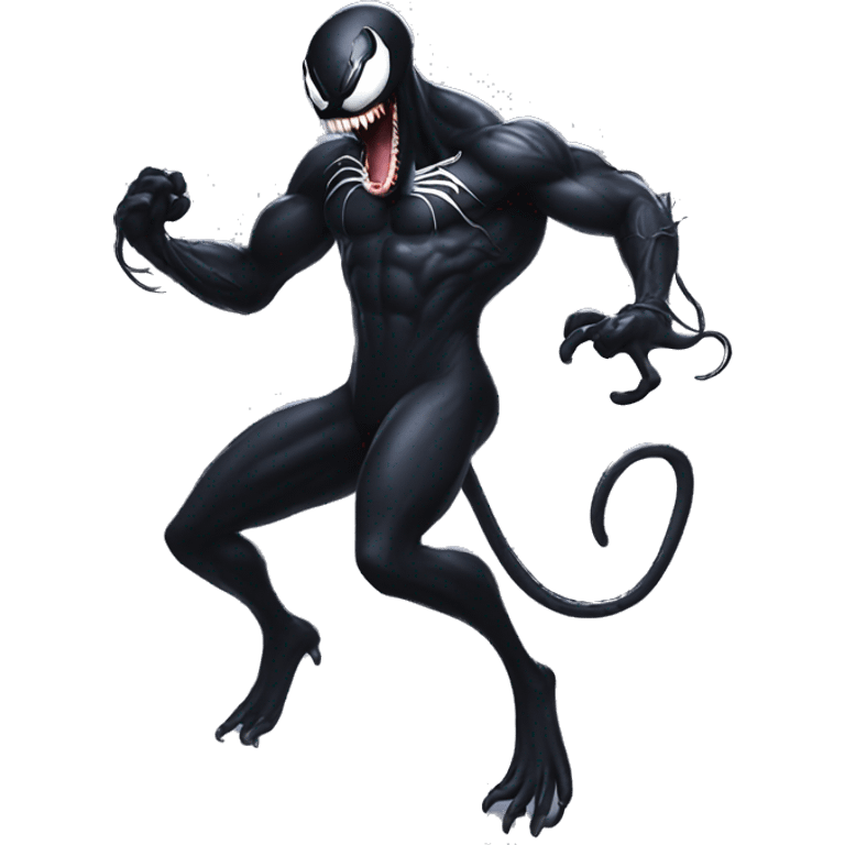 Venom bailando emoji