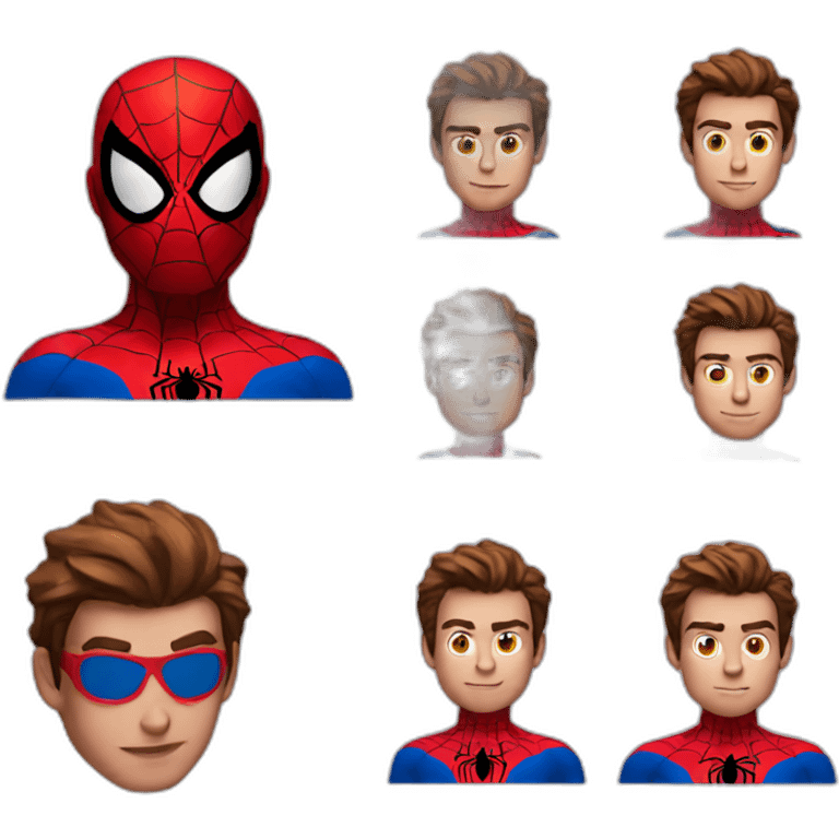 spiderman peter parker emoji