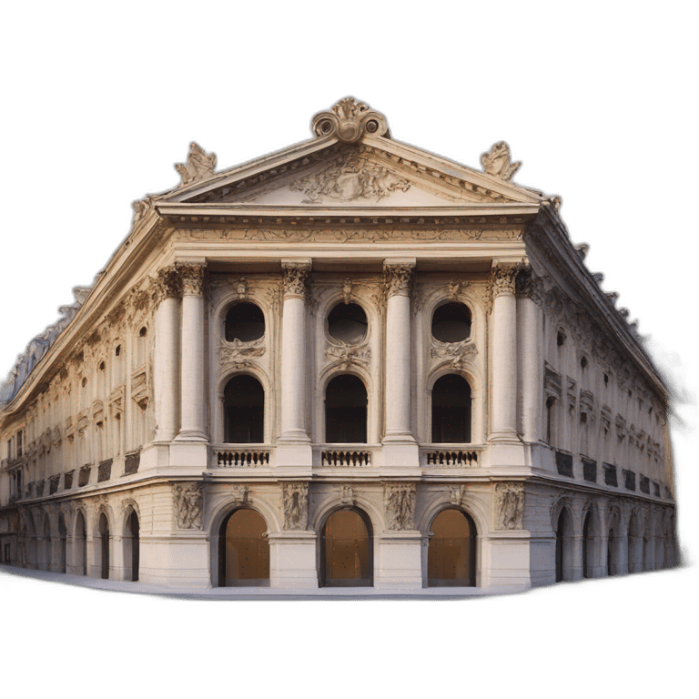 Opera garnier building  emoji