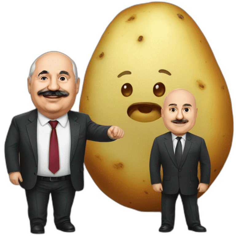 lukashenko and potato emoji