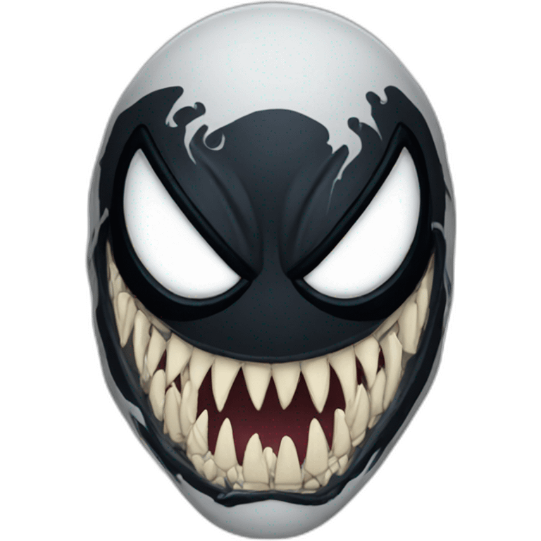 Venom from spider man emoji