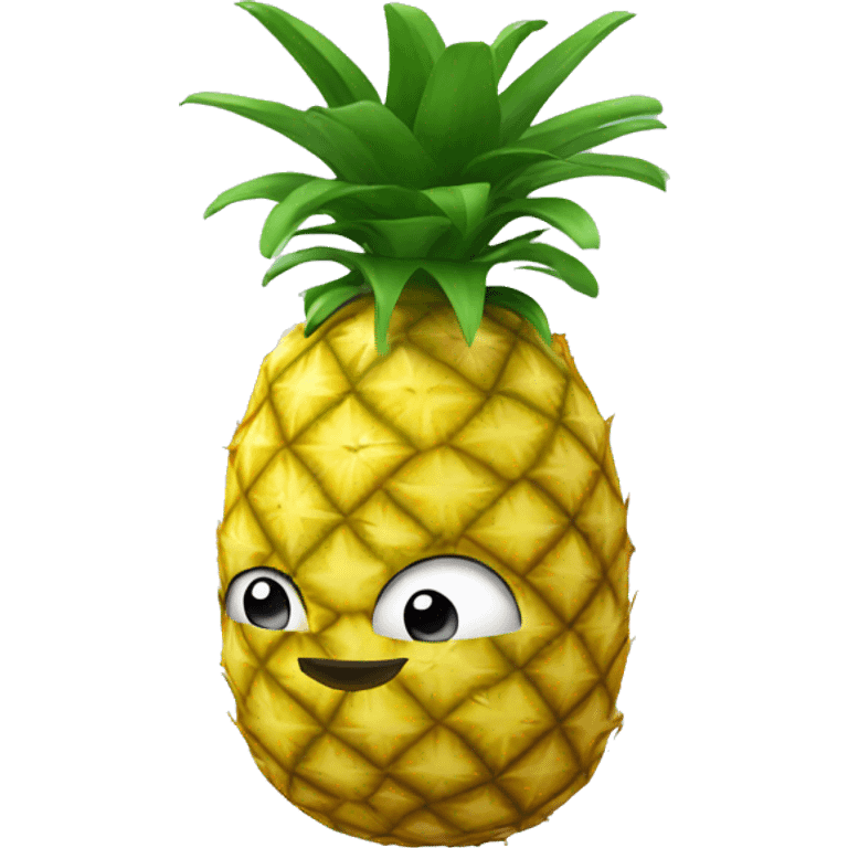 Upside down pineapple  emoji