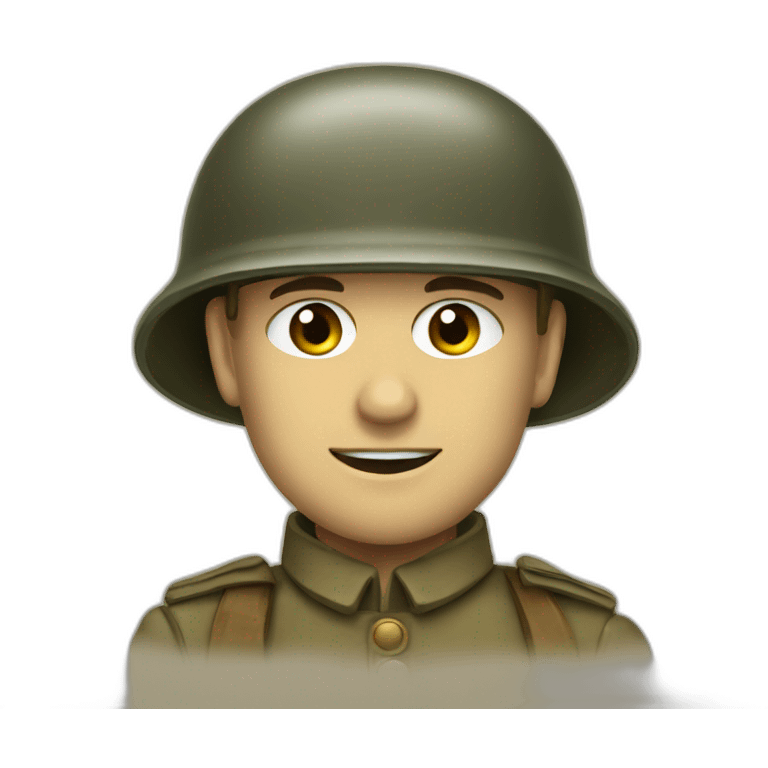 Ww1 soldier emoji