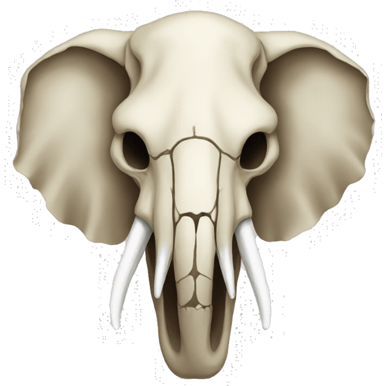 elephant skull emoji