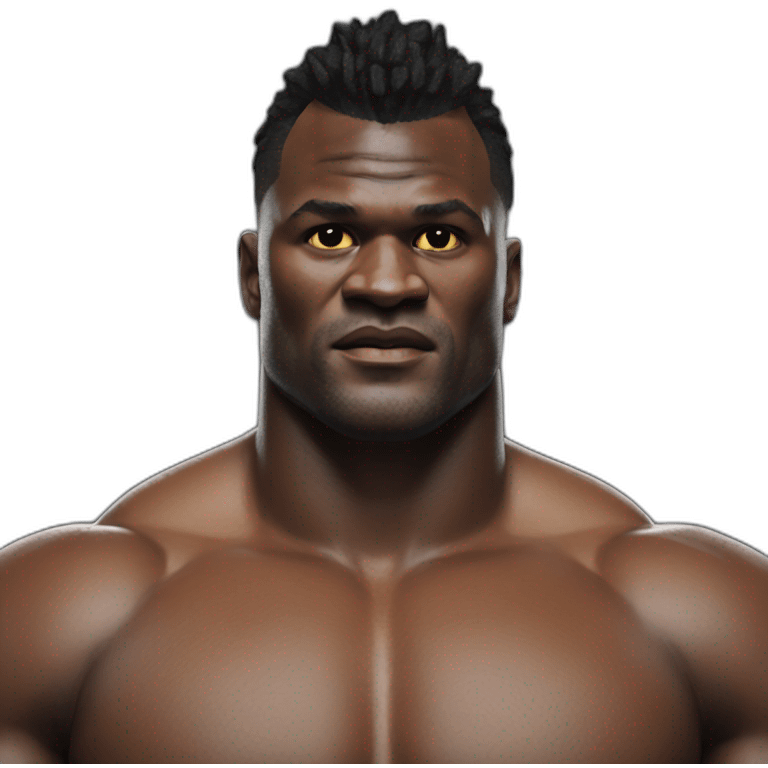 Francis Ngannou emoji