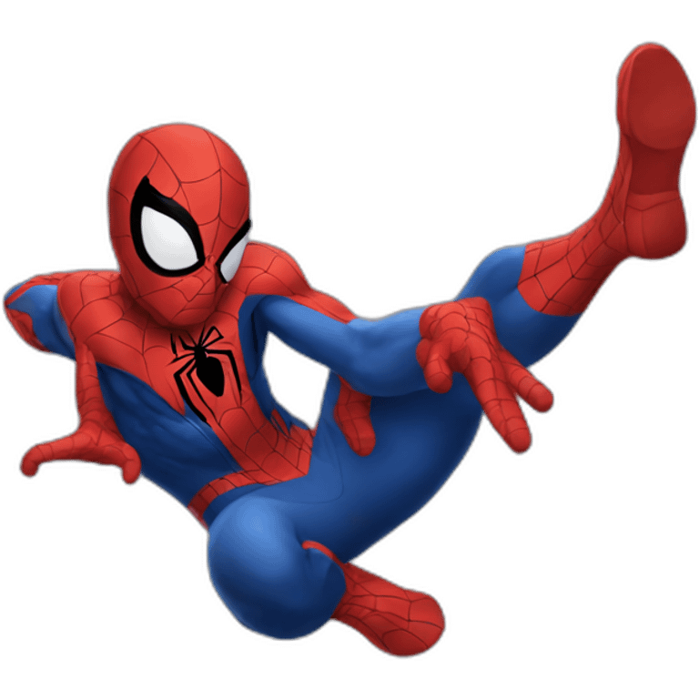 spider-man-slipped emoji