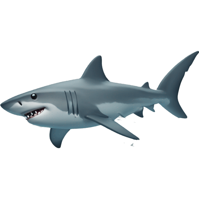 Shark in ocean  emoji