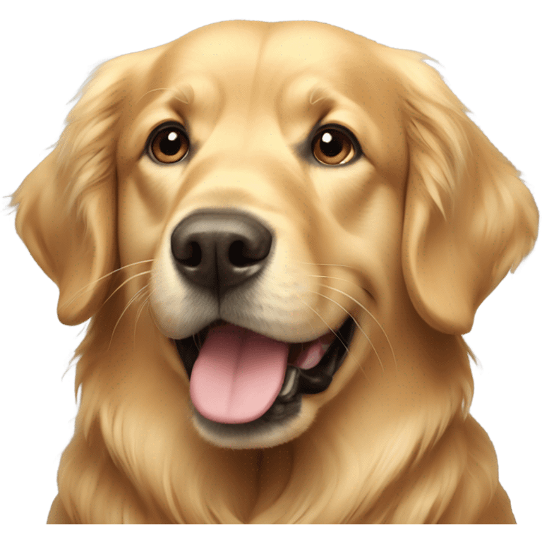 a golden retriever emoji